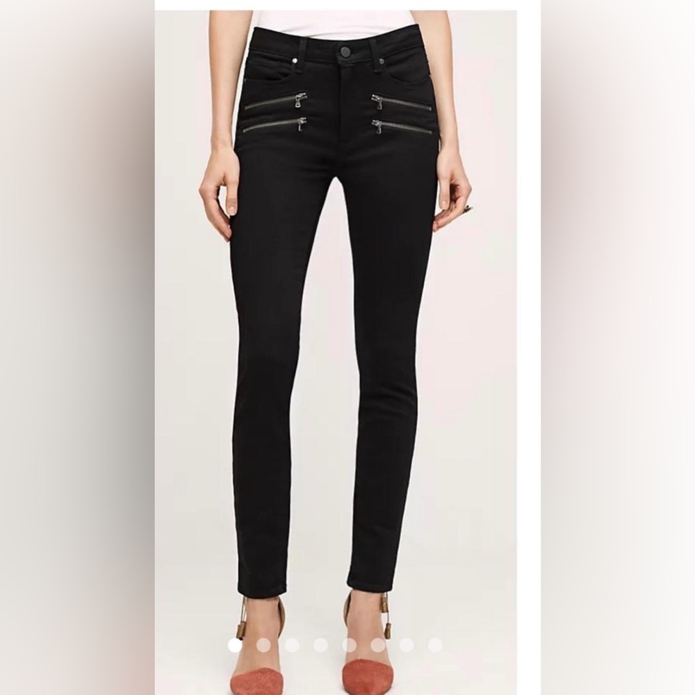 PAIGE Edgemont NWT Black Skinny Jeans - Sleek Slim Fit
